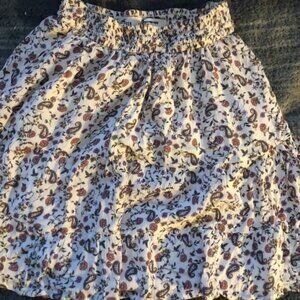 Hollister Paisley Print Skirt